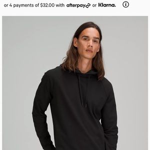 Black LuLulemon mens hoodie